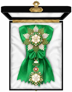 Grand Cordon with Emeralds